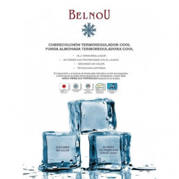 CUBRE COLCHON CON TEJIDO FRIO