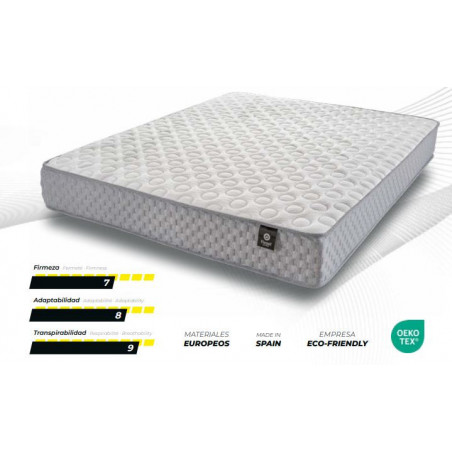 Pack Colchón  Supra más Canapé de Madera