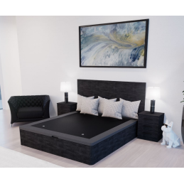 CANAPE DE MADERA GRAN CAPACIDAD