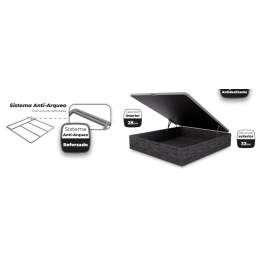 CANAPE DE MADERA GRAN CAPACIDAD