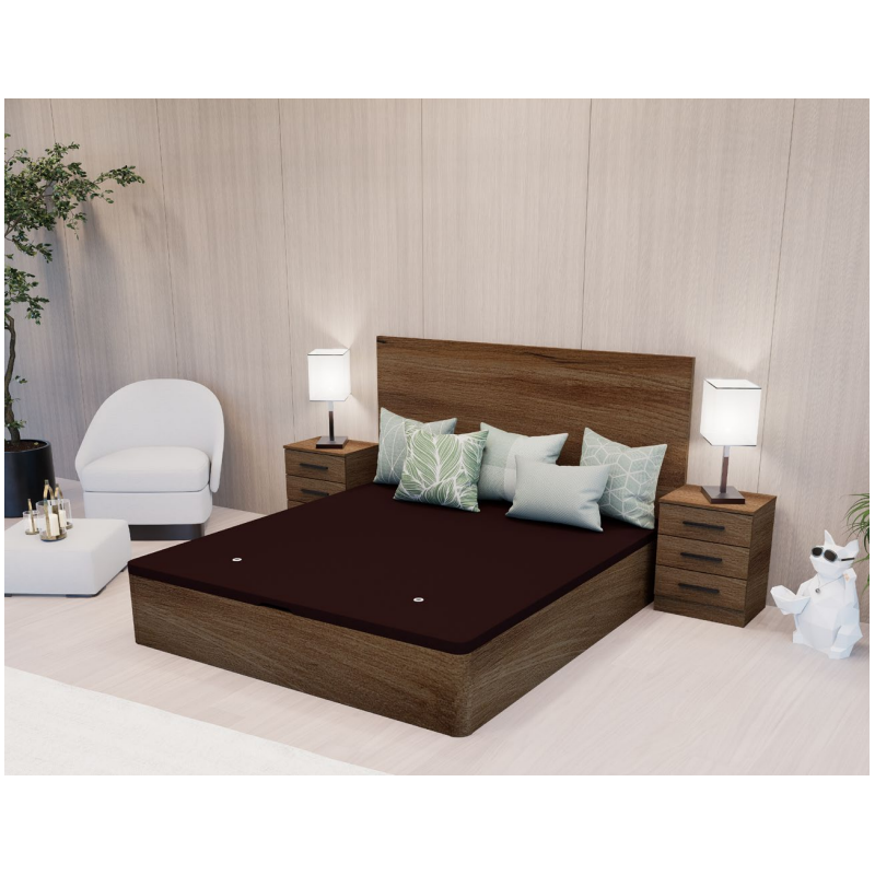 CANAPE DE MADERA GRAN CAPACIDAD