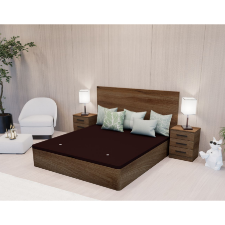 CANAPE DE MADERA GRAN CAPACIDAD