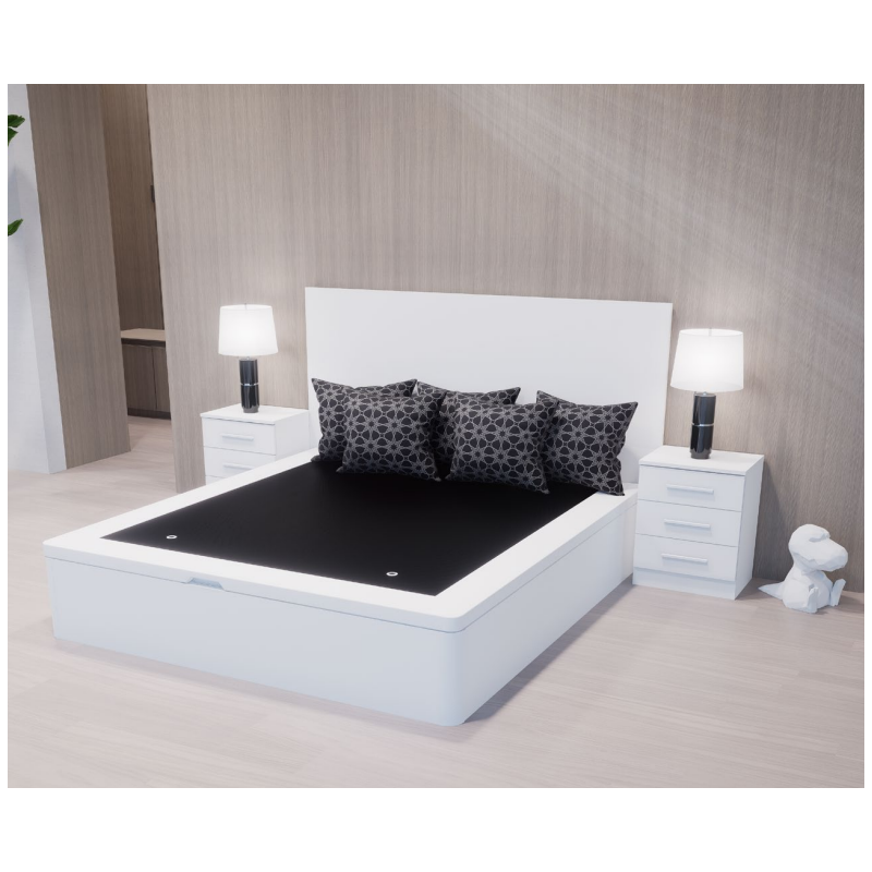 CANAPE DE MADERA GRAN CAPACIDAD